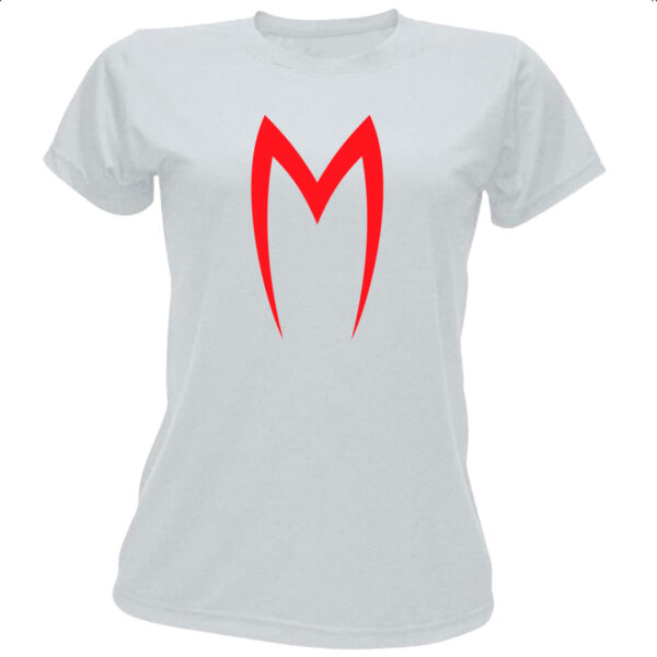Camiseta Baby Look Mach 5 logo