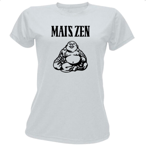 Camiseta Baby Look Mais Zen