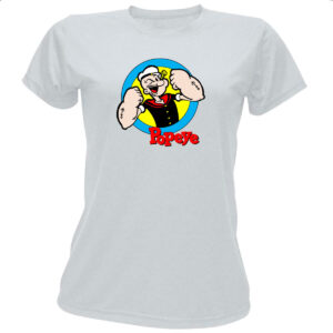 Camiseta Baby Look Mariheiro Popeye Classico