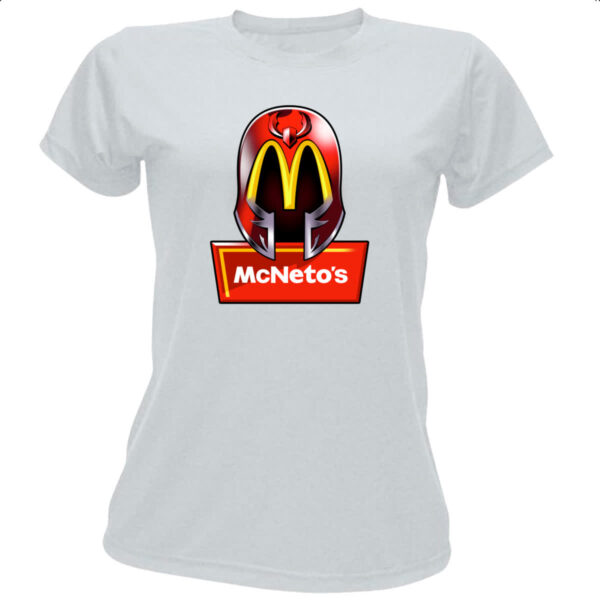 Camiseta Baby Look McNetos