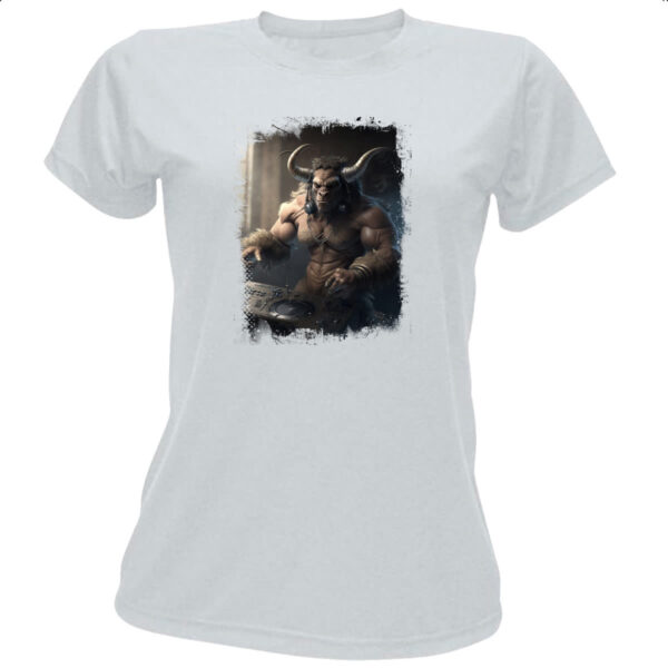 Camiseta Baby Look Minotauro DJ