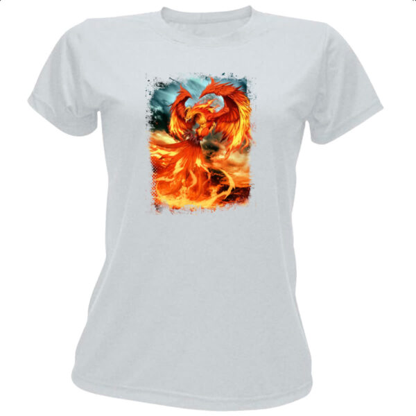 Camiseta Baby Look Mitologia Fenix 01