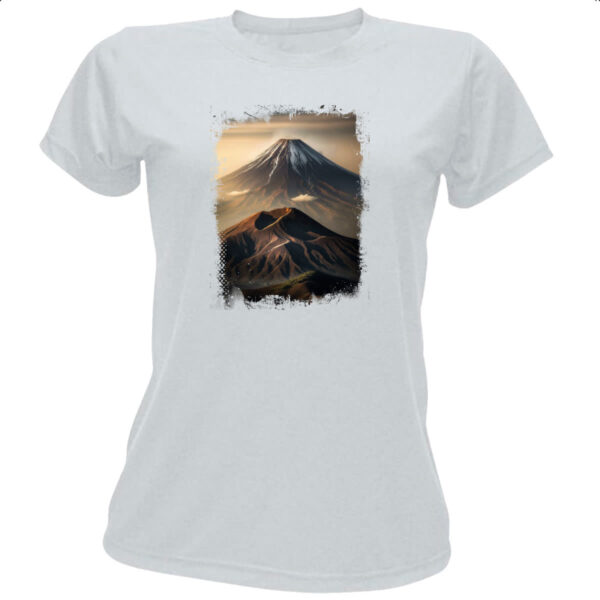 Camiseta Baby Look Montanha Fugi Japao 6