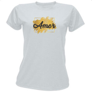Camiseta Baby Look Ano novo amor