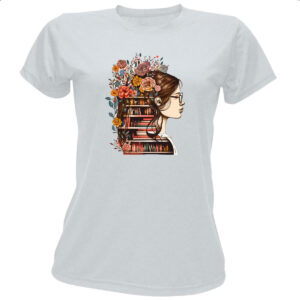 Camiseta Baby Look Mulher de conhecimento