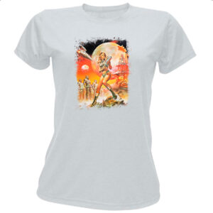 Camiseta Baby Look Nostalgia Barbarella