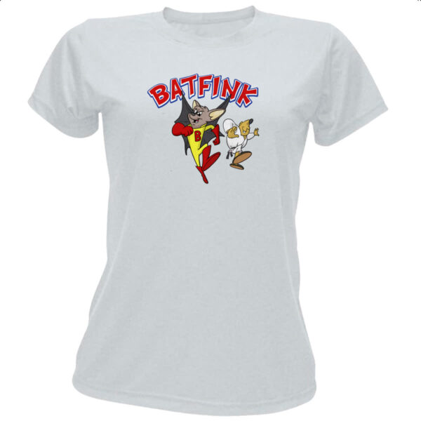 Camiseta Baby Look Nostalgia Batfino e Karate