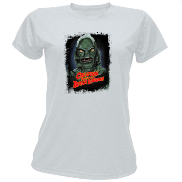 Camiseta Baby Look Nostalgia Criatura do Lago Negro