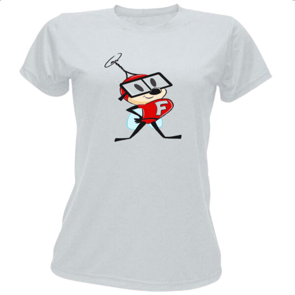 Camiseta Baby Look Nostalgia Furacao Mosco Heroico