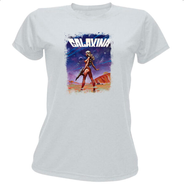 Camiseta Baby Look Nostalgia Galaxina
