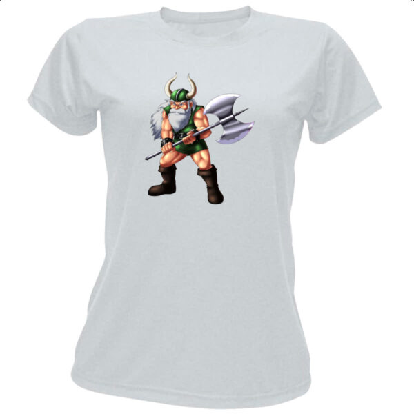 Camiseta Baby Look Nostalgia Golden Axe Gilius Thunderhead