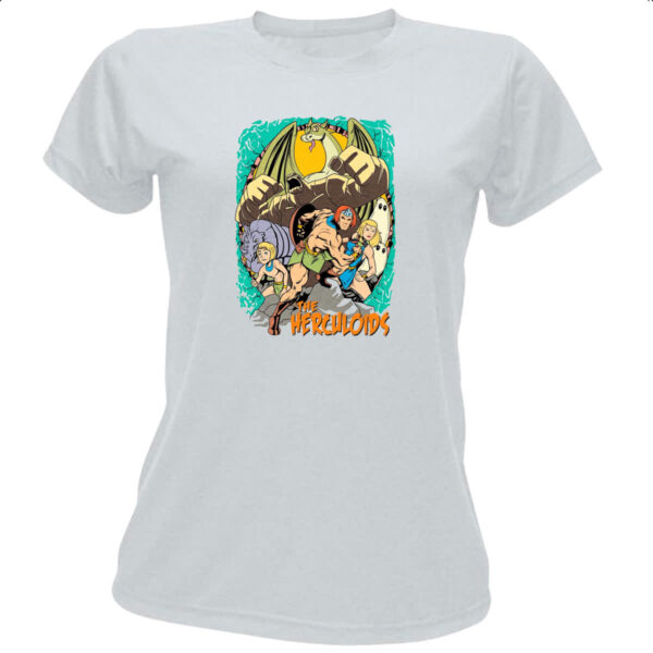 Camiseta Baby Look Nostalgia Herculoides