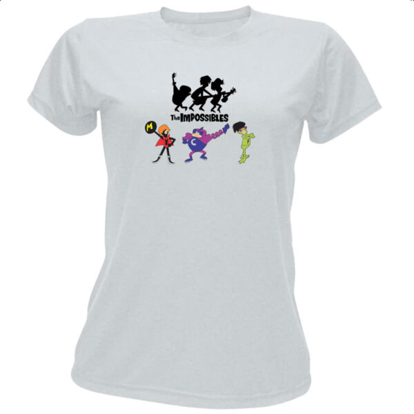 Camiseta Baby Look Nostalgia os Impossiveis