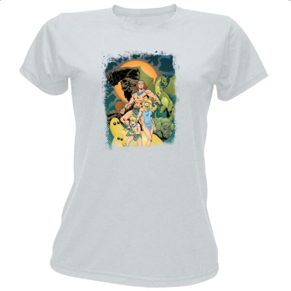 Camiseta Baby Look Nostalgia Herculoids 02