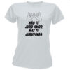 Camiseta Baby Look Nao te juro amor mas te jurupinga
