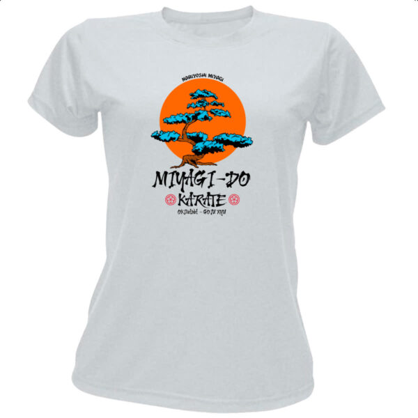 Camiseta Baby Look Nariyoshi Miyagi - Miyagi-Do