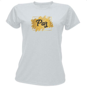 Camiseta Baby Look Ano novo paz