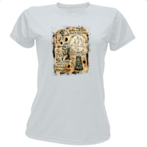 Camiseta Baby Look Necronomicon Fragmento Yog Sothoth