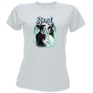 Camiseta Baby Look Noivos fantasmas