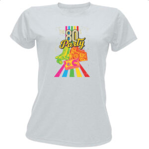 Camiseta Baby Look Anos 80 Raiz