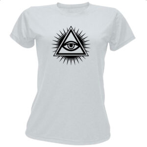 Camiseta Baby Look Olho de horus illuminati