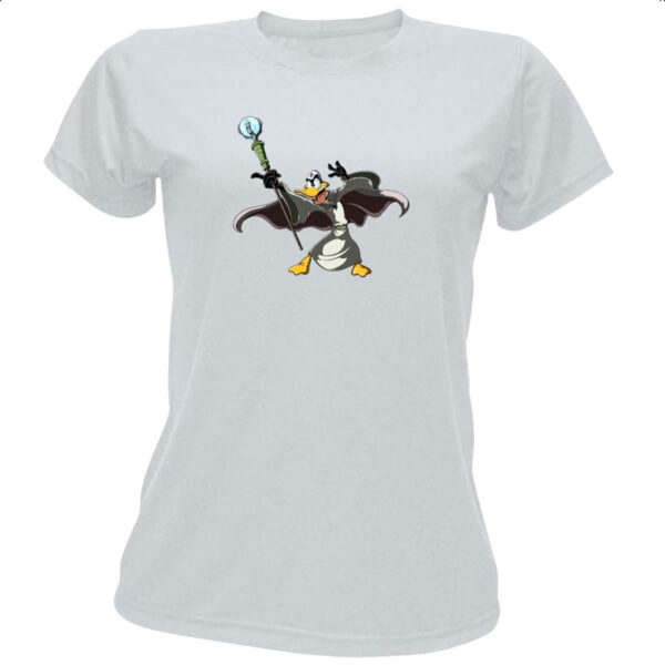 Camiseta Baby Look O mago implacavel