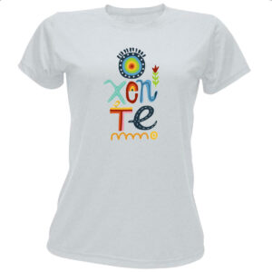 Camiseta Baby Look Oxente elementos nordestinos