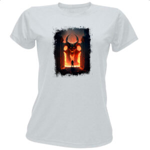 Camiseta Baby Look Portal do inferno 3