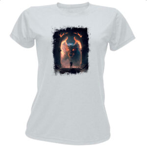 Camiseta Baby Look Portal do inferno 4