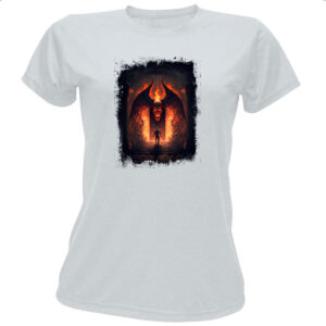 Camiseta Baby Look Portal do inferno 7