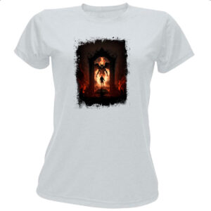Camiseta Baby Look Portal do inferno 8