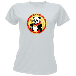 Camiseta Baby Look Panda coin