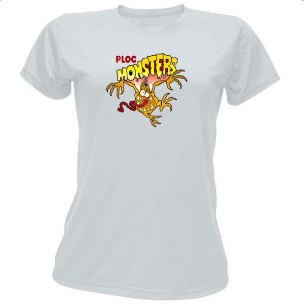 Camiseta Baby Look Ploc Monsters Nostalgia 2