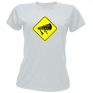 Camiseta Baby Look Placa pizza