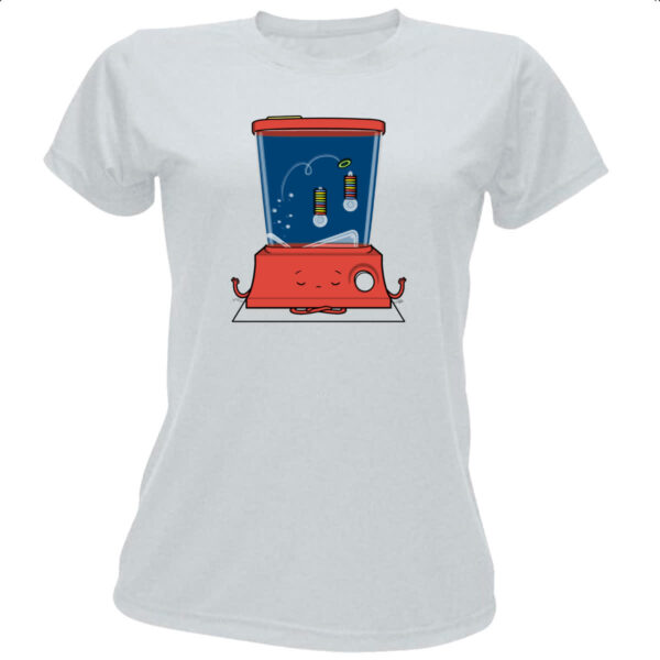 Camiseta Baby Look Aquaplay meditacao nostalgia