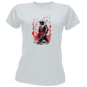 Camiseta Baby Look Ronin comic book style