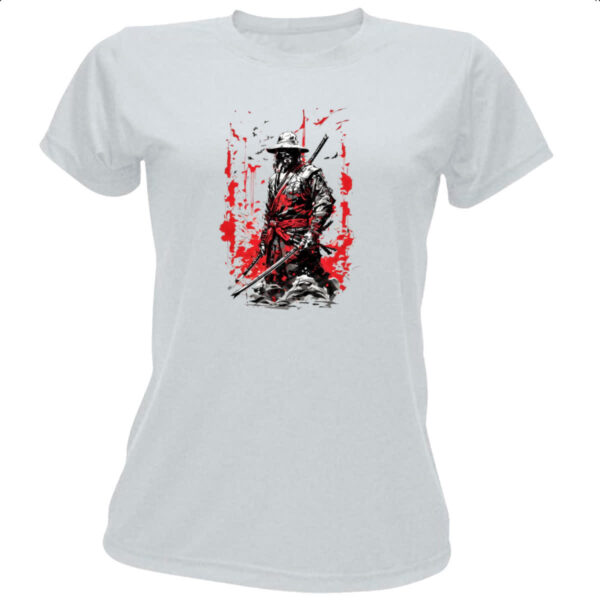 Camiseta Baby Look Ronin comic book style