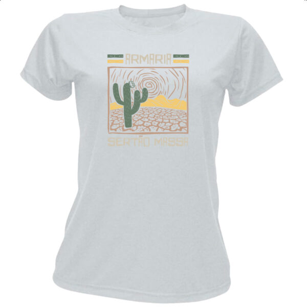 Camiseta Baby Look Armaria sertao massa