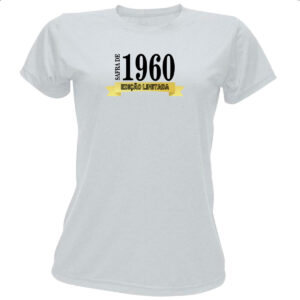 Camiseta Baby Look Safra de 1960