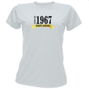 Camiseta Baby Look Safra de 1967