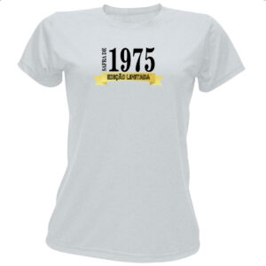 Camiseta Baby Look Safra de 1975