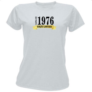 Camiseta Baby Look Safra de 1976