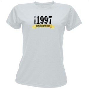 Camiseta Baby Look Safra de 1997