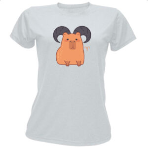 Camiseta Baby Look Signo Capivara Aries