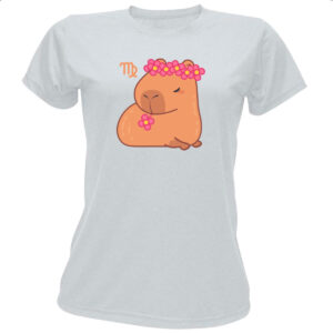 Camiseta Baby Look Signo Capivara Virgem