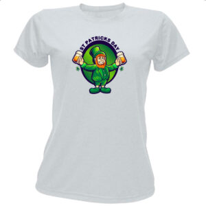 Camiseta Baby Look ST Patricks Day Leprechaun