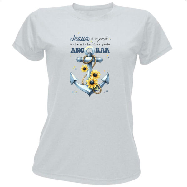 Camiseta Baby Look Salmos Ancora