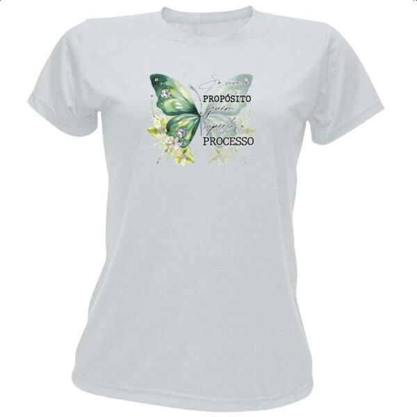 Camiseta Baby Look Salmos proposito