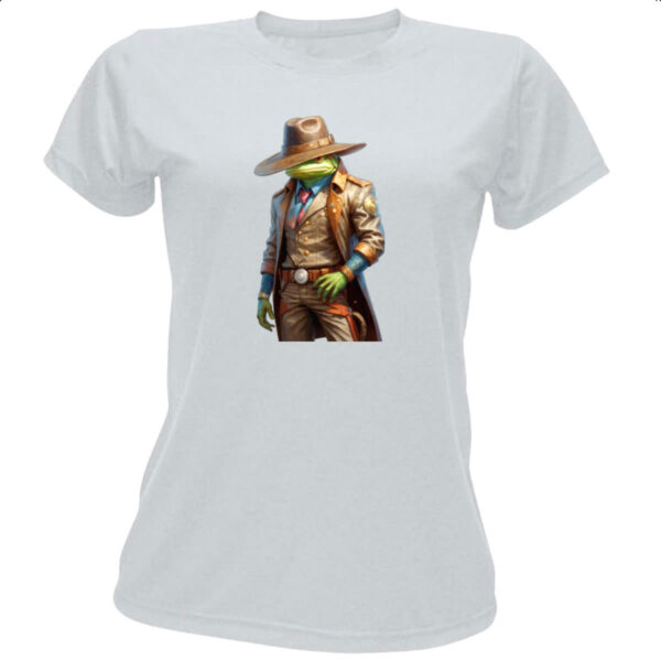 Camiseta Baby Look Sapo Cowboy