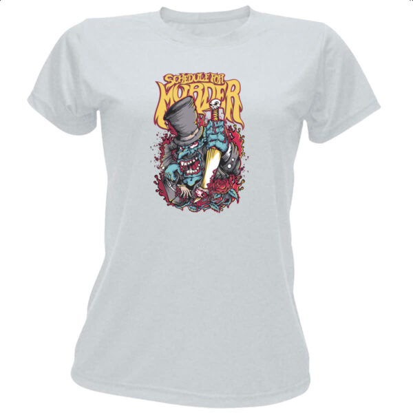 Camiseta Baby Look Schedule for morder